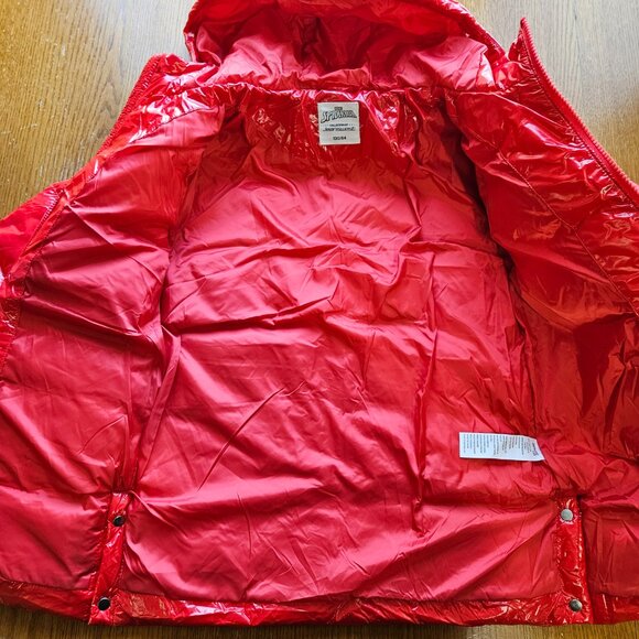 NEW Jeanswest Marvel Spider-Man Boys 7-9/Years Red Down Puffer Coat Size 130/64 - Picture 11 of 13